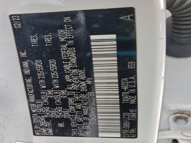 2023 TOYOTA HIGHLANDER #3304612442