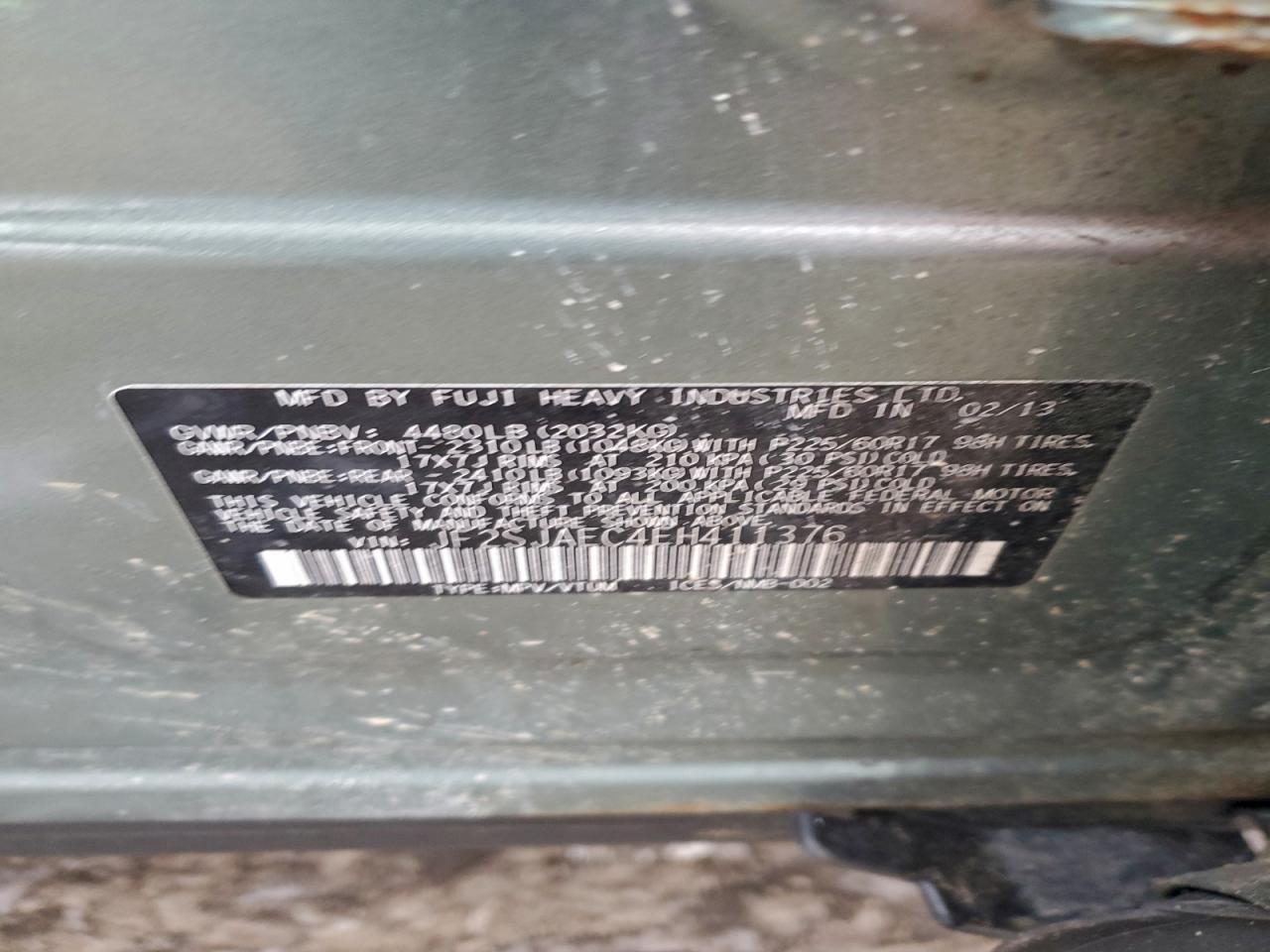 SUBARU FORESTER 2.5I PREMIUM