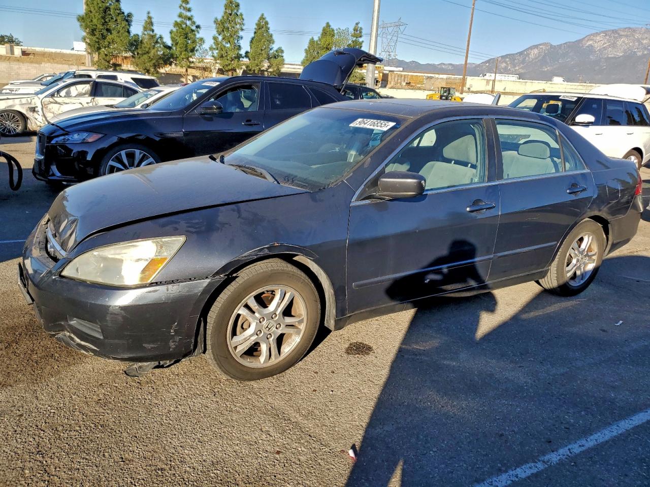 Lot #3311840195 2007 HONDA ACCORD EX
