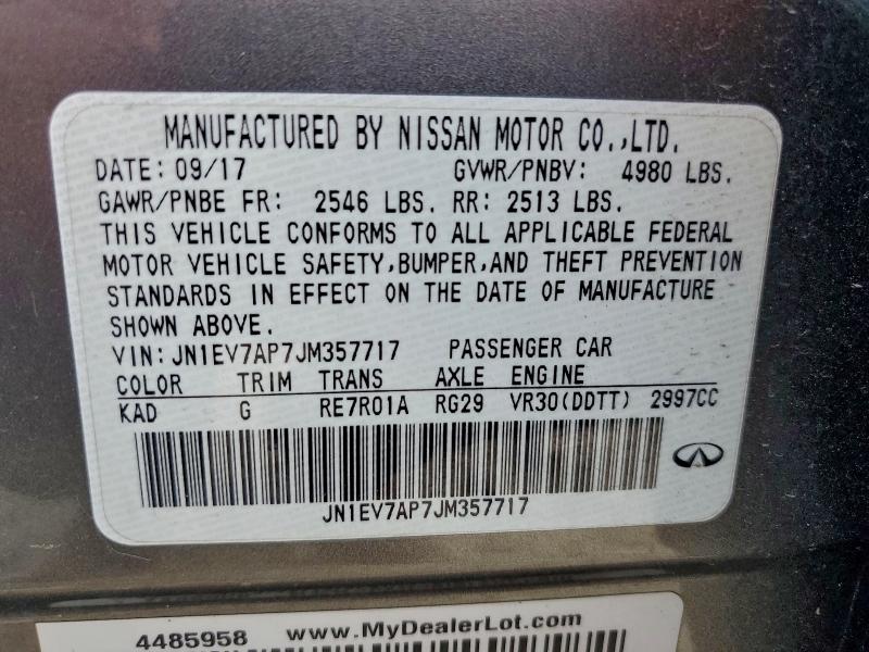 2018 INFINITI Q50 LUXE #3309409976