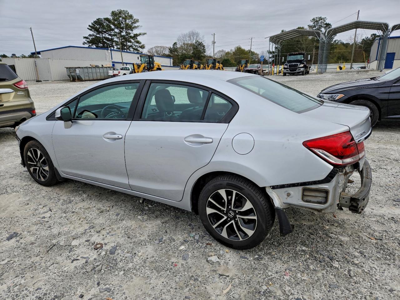 Lot #3302855911 2013 HONDA CIVIC EXL