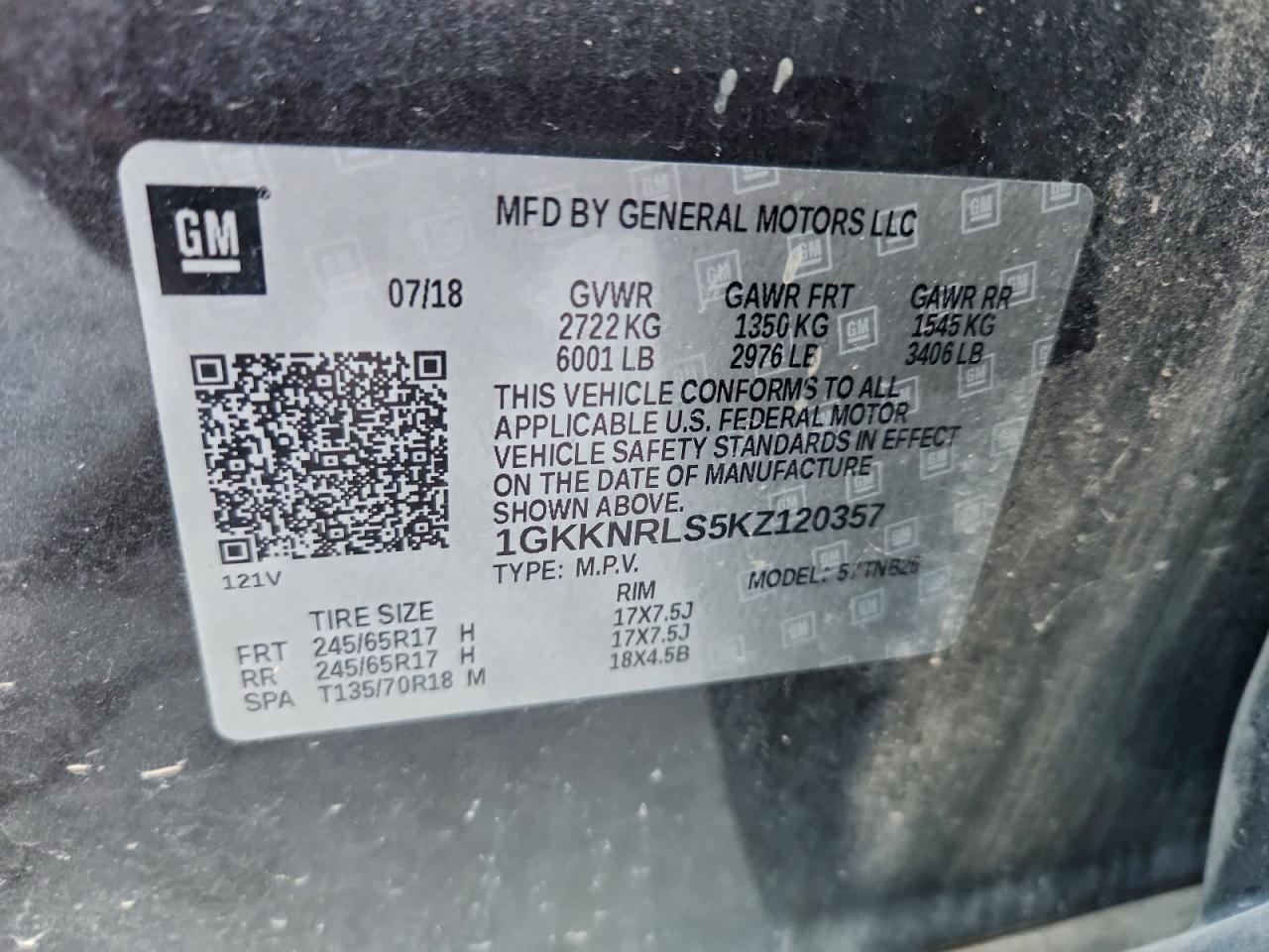 GMC ACADIA SLE