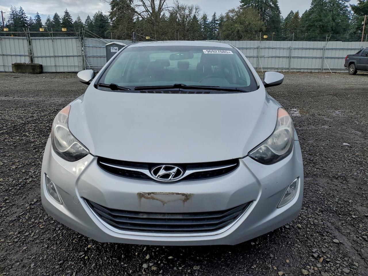 Lot #3316081293 2013 HYUNDAI ELANTRA GL