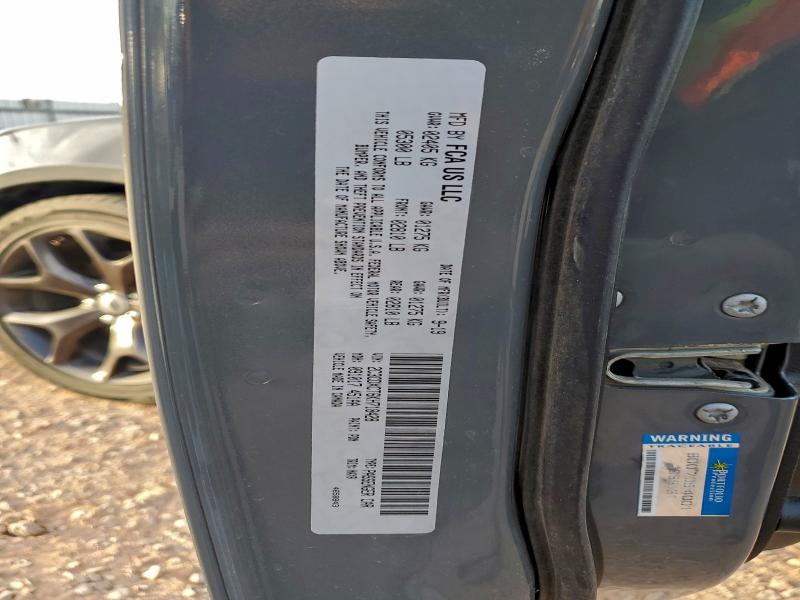 2019 DODGE CHARGER R/ #3319140277