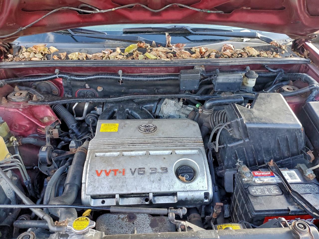 Lot #3305355318 2004 TOYOTA HIGHLANDER