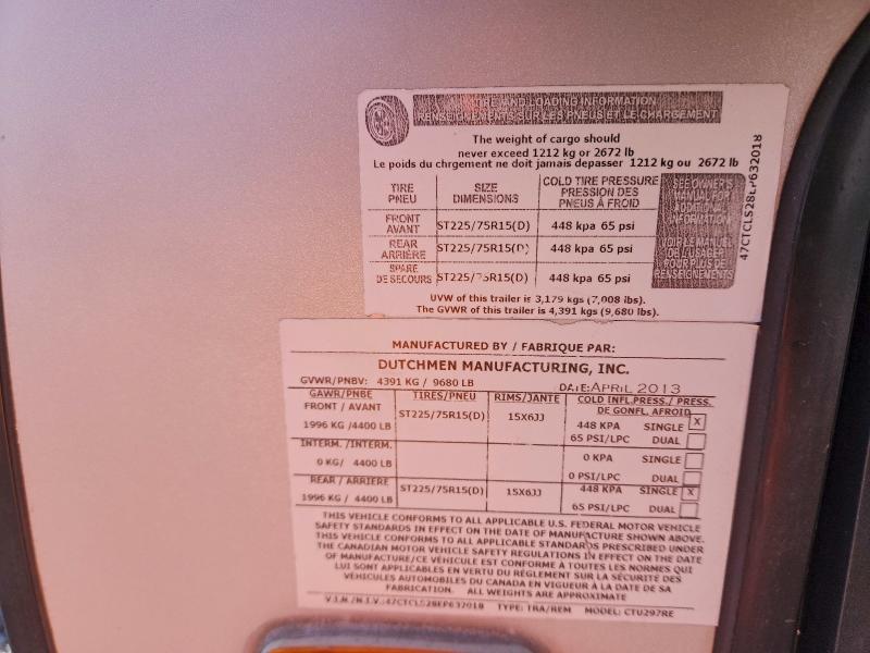 2014 COLEMAN TRAVEL TRA #3318945914