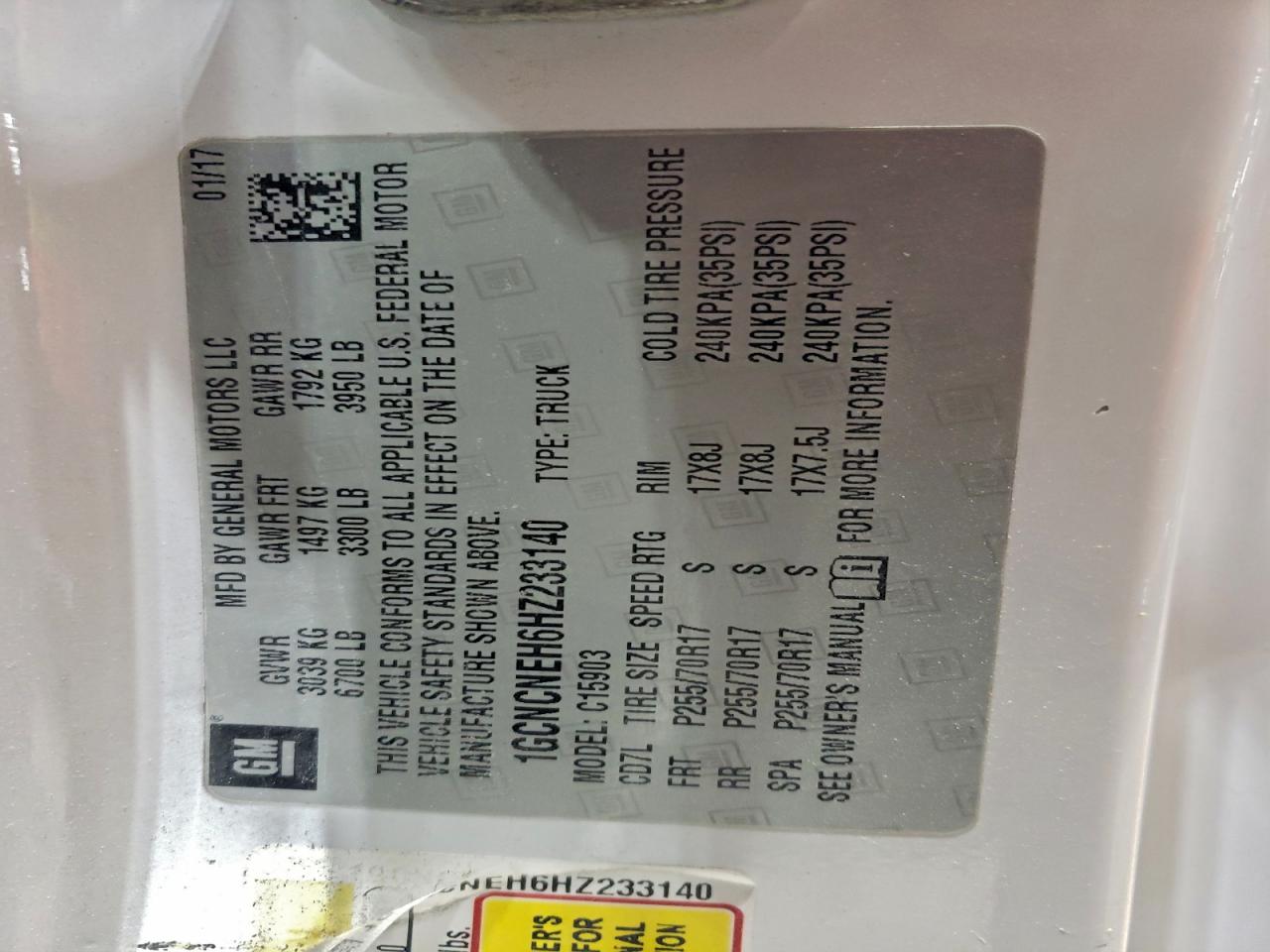 CHEVROLET SILVERADO C1500