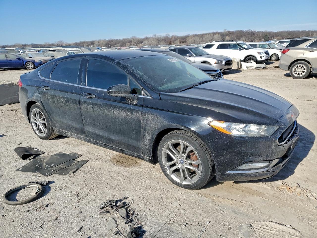 Lot #3317181138 2017 FORD FUSION SE