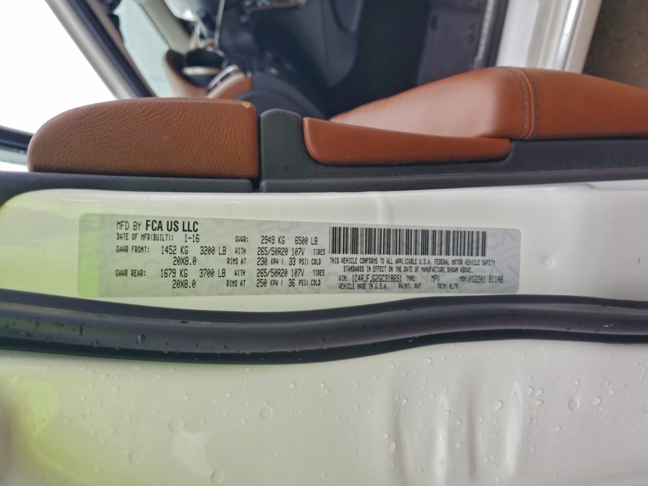 JEEP GRAND CHEROKEE SUMMIT