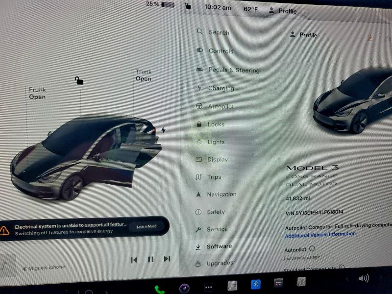 2020 TESLA MODEL 3 #3305319329