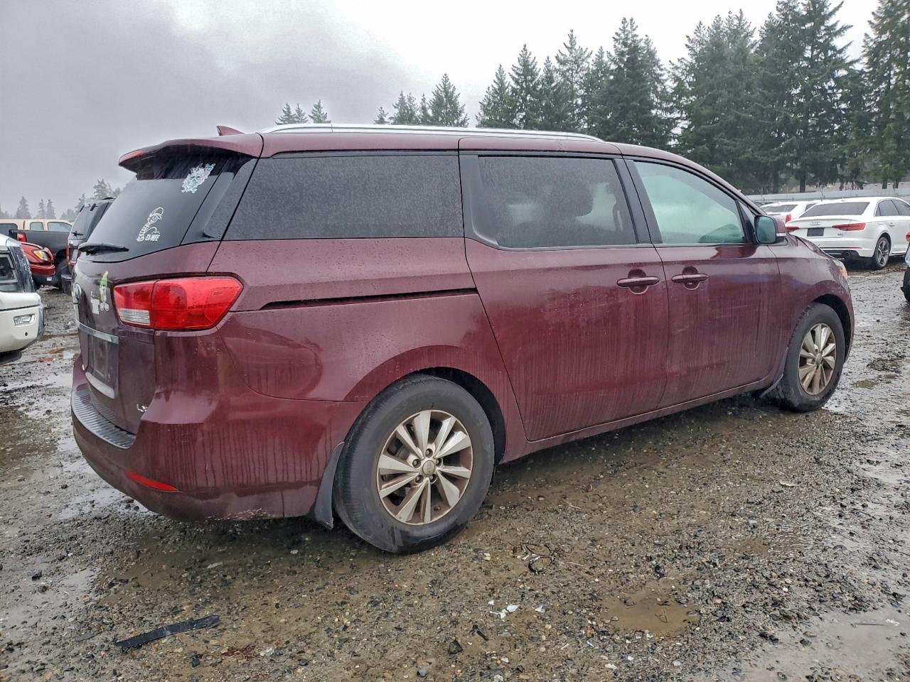 Lot #3315919098 2017 KIA SEDONA LX