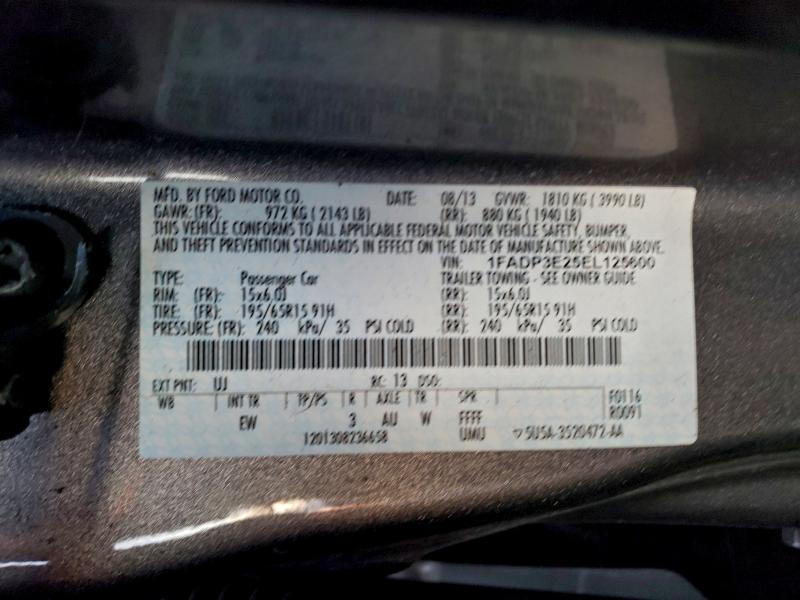 2014 FORD FOCUS S #3312321771
