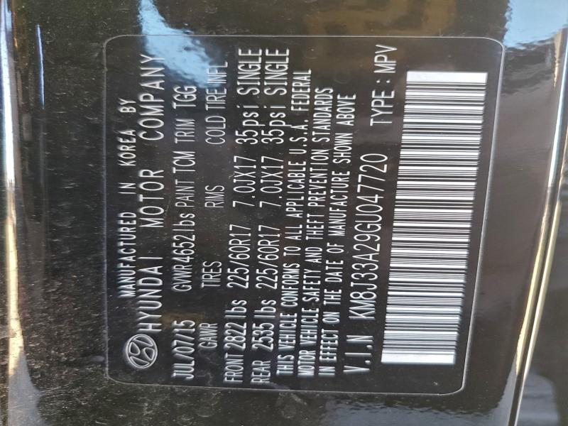 2016 HYUNDAI TUCSON LIM #3305330305