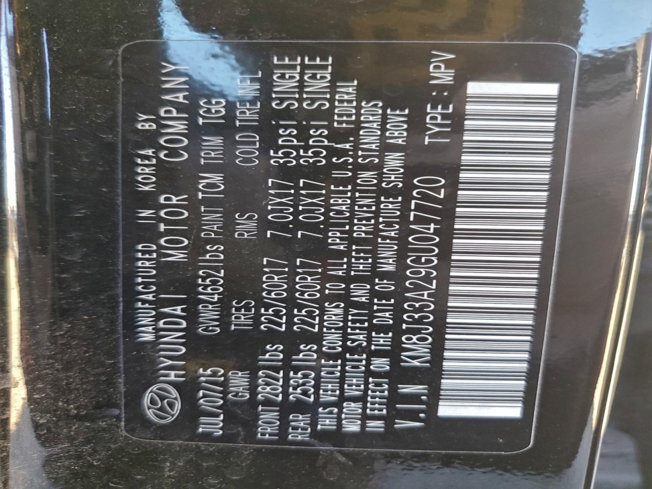 HYUNDAI TUCSON LIMITED