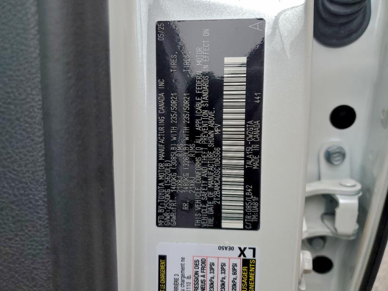 2025 LEXUS RX 350 BAS #3308311243