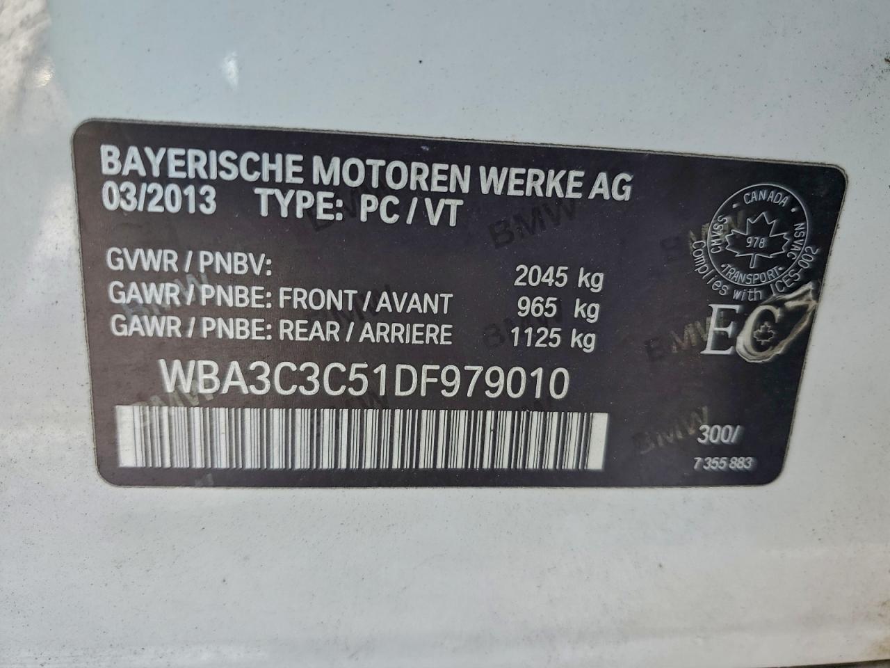 BMW 3 SERIES I XDRIVE