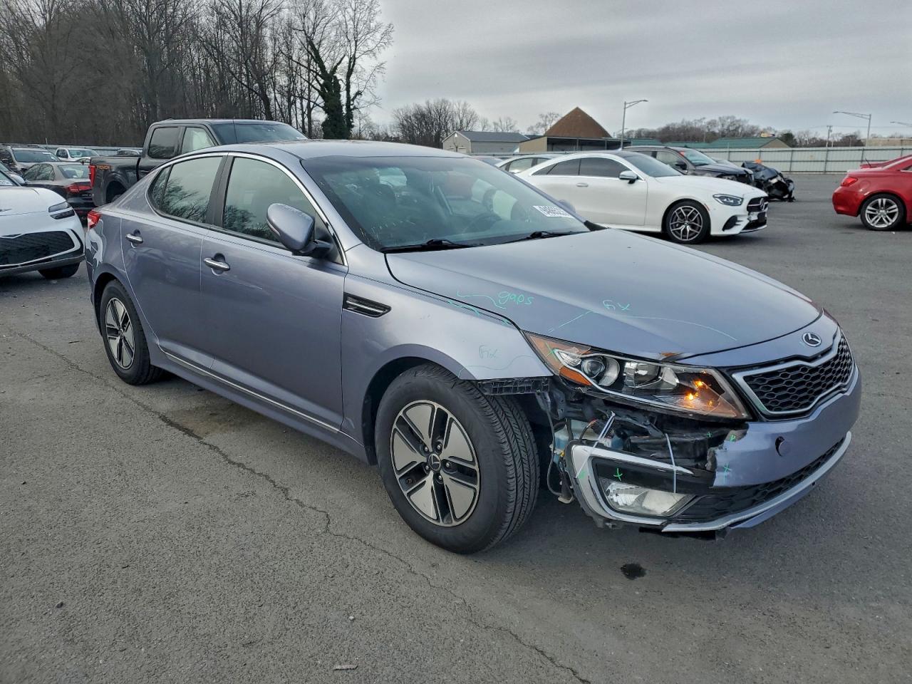 Lot #3315889083 2011 KIA OPTIMA HYB