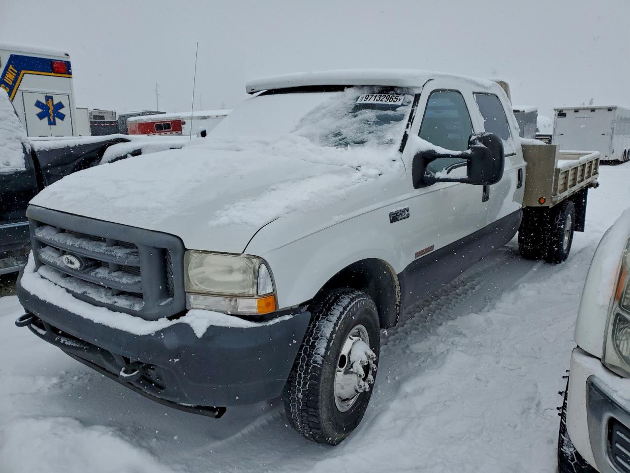 Lot #3317515764 2004 FORD F350 SUPER