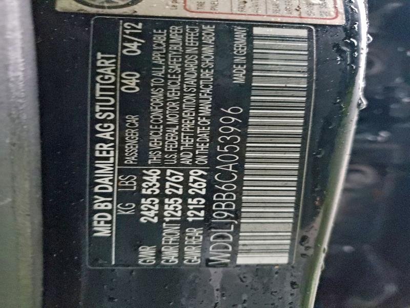 2012 MERCEDES-BENZ CLS 550 4M #3310353951