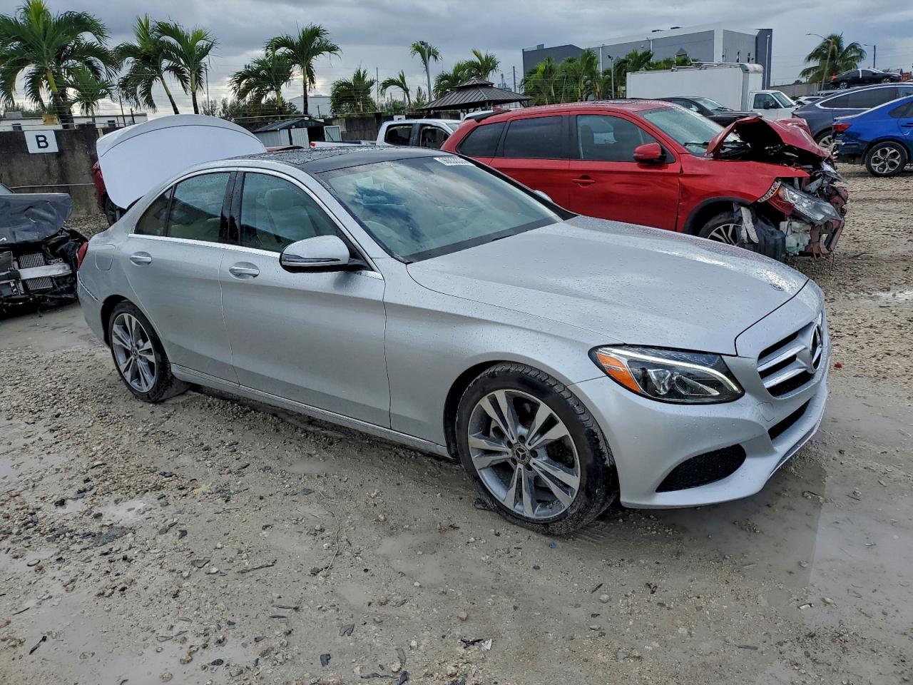 Lot #3309352993 2018 MERCEDES-BENZ C 300