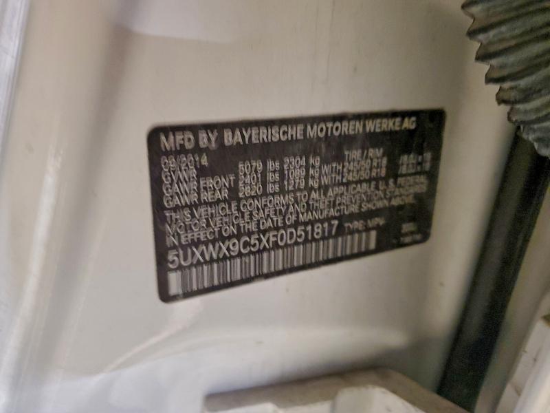 2015 BMW X3 XDRIVE2 #3312440645