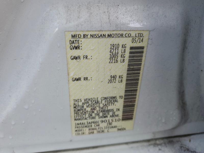 2014 NISSAN ALTIMA 2.5 #3303885794