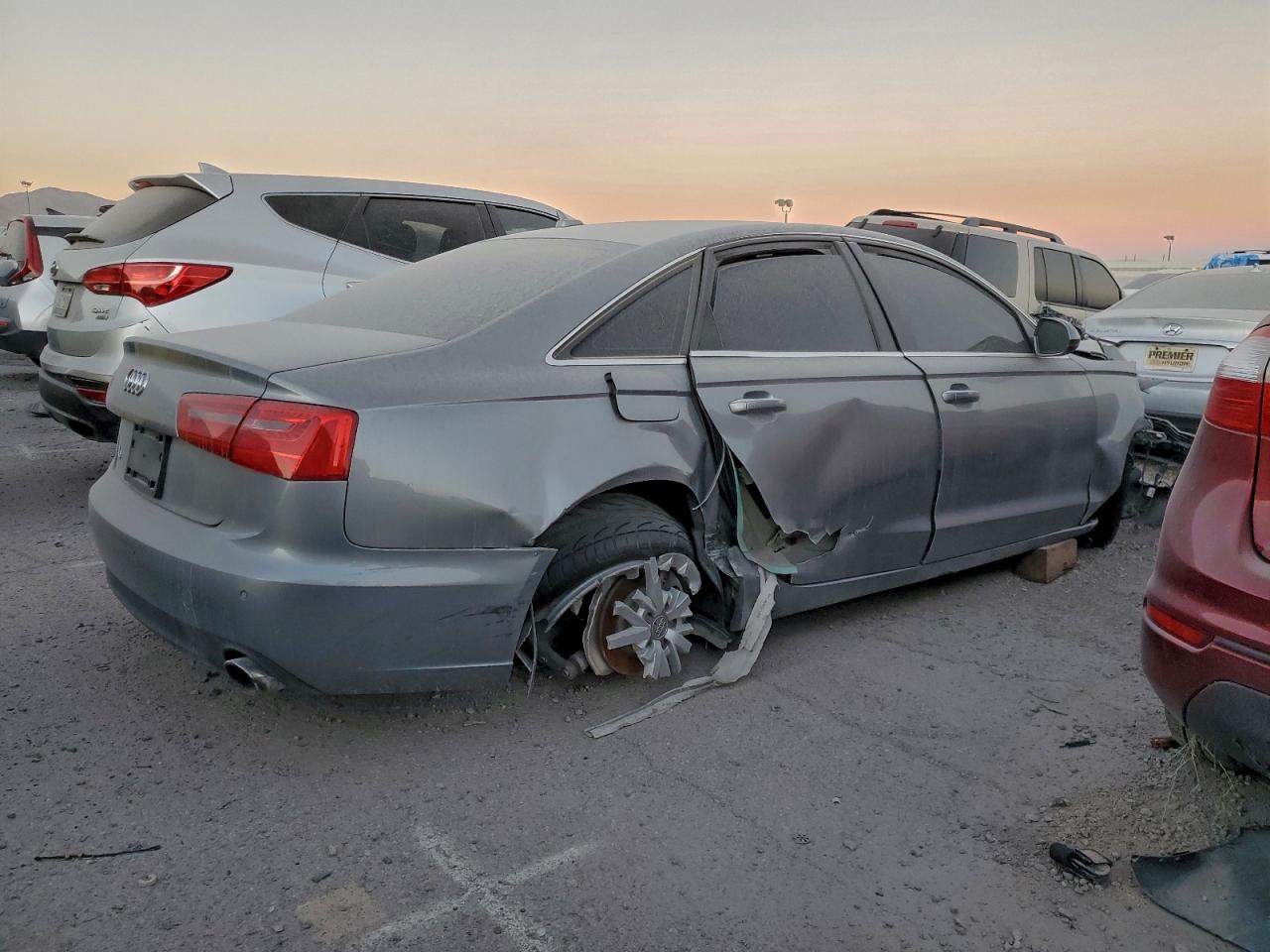 Lot #3318898913 2013 AUDI A6 PREMIUM