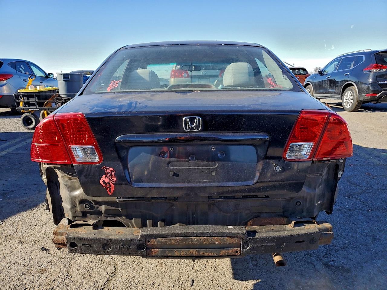 Lot #3309191615 2005 HONDA CIVIC LX