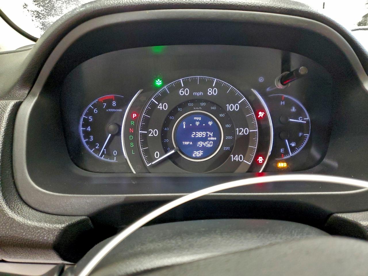 Lot #3310372953 2016 HONDA CR-V SE