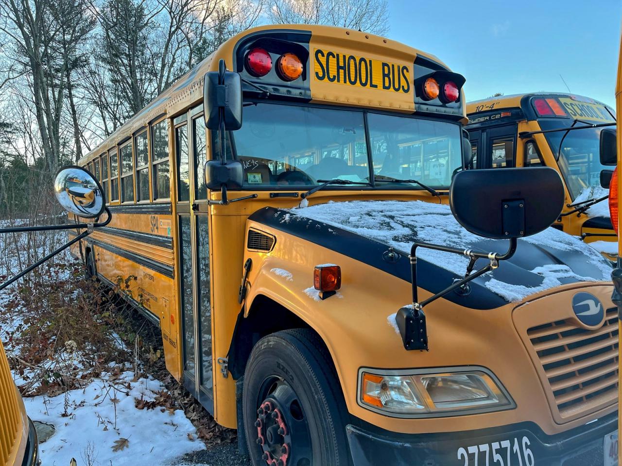 Lot #3313431932 2016 BLUE BIRD SCHOOL BUS