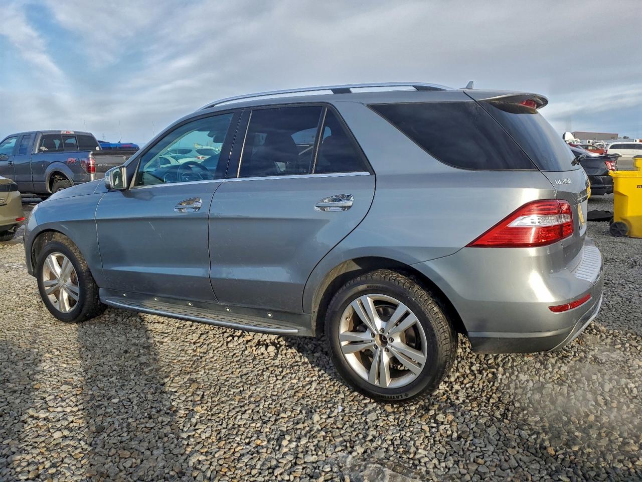 Lot #3308254159 2014 MERCEDES-BENZ ML 350 BLU