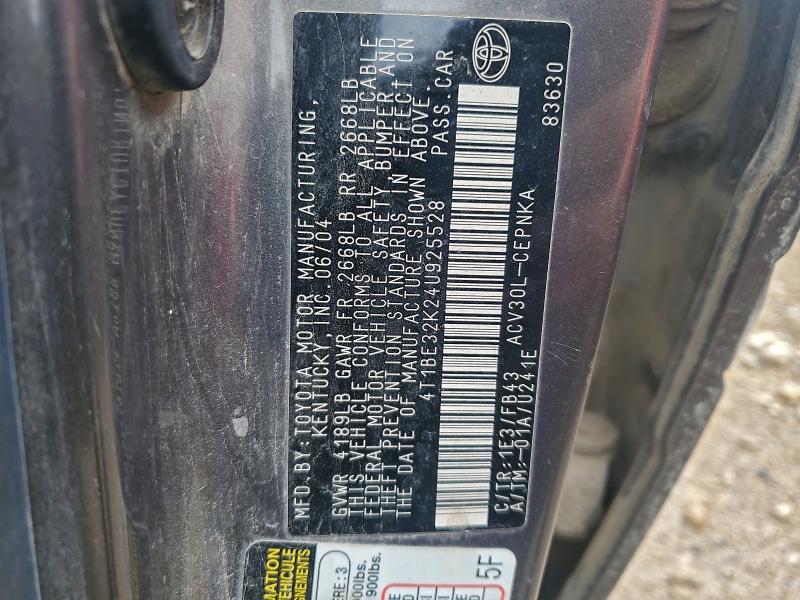 2004 TOYOTA CAMRY LE #3315857152