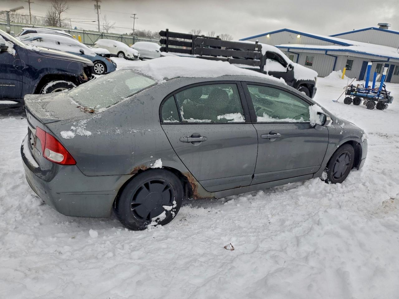 Lot #3308374288 2009 HONDA CIVIC HYBR