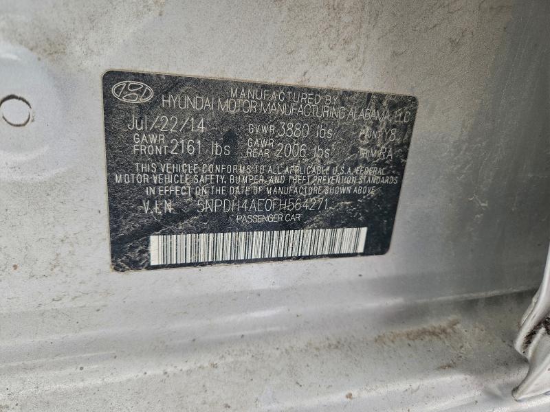 2015 HYUNDAI ELANTRA SE #3310453323