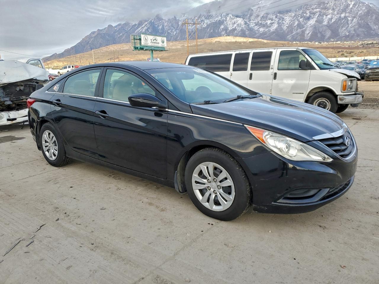 Lot #3304935565 2011 HYUNDAI SONATA GLS