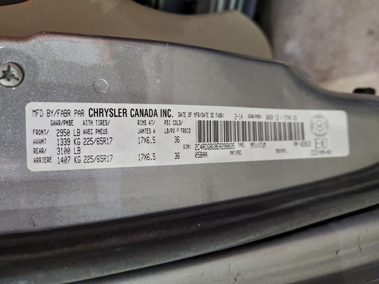 DODGE GRAND CARAVAN SE