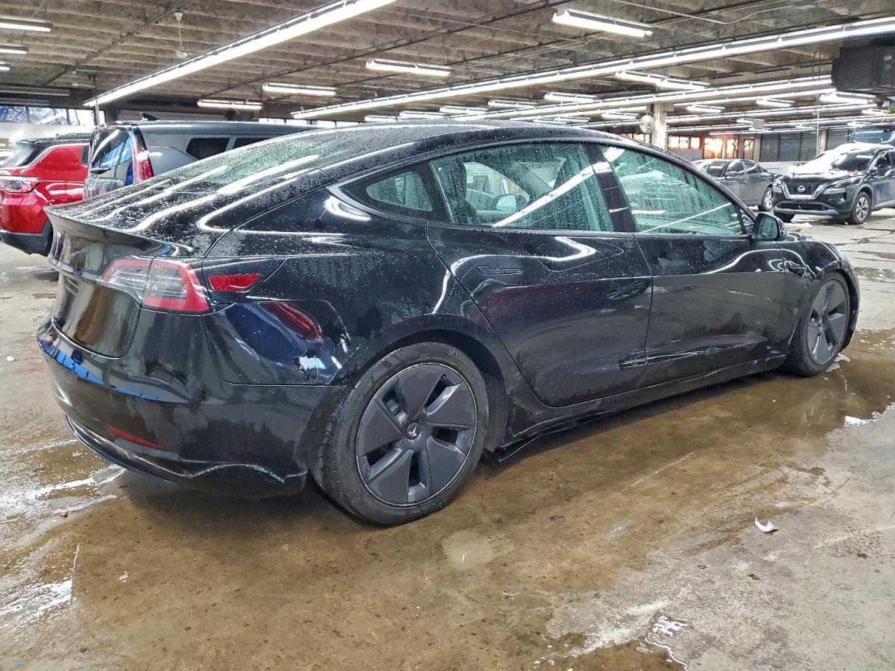 Lot #3309283625 2022 TESLA MODEL 3