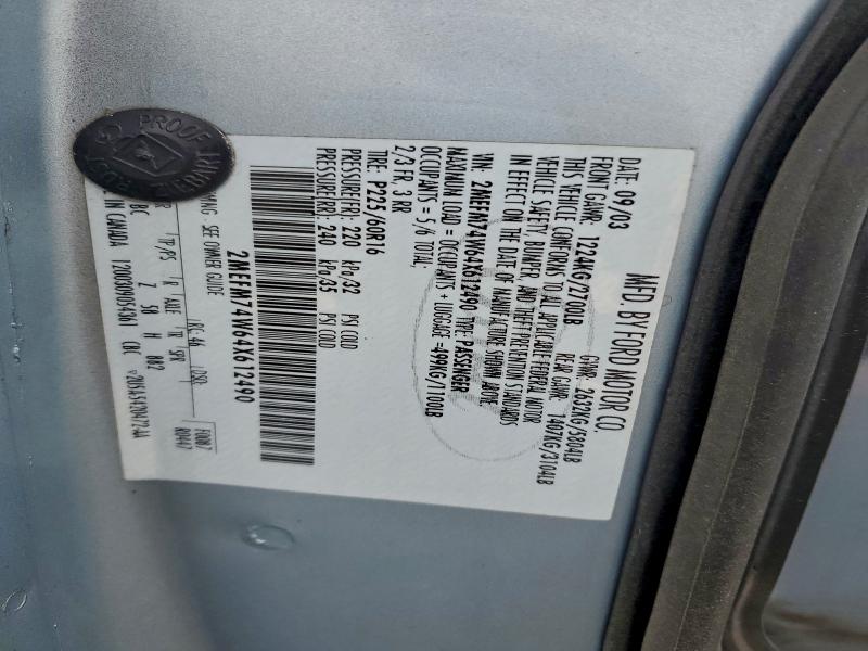 2004 MERCURY GRAND MARQ #3311624228