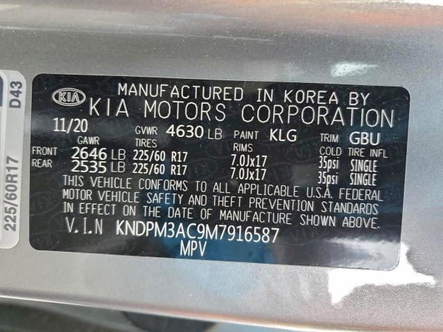 2021 KIA SPORTAGE L #3320413380