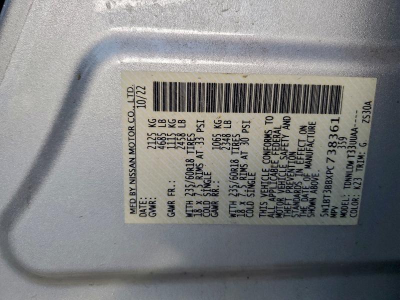 2023 NISSAN ROGUE SV #3317743072