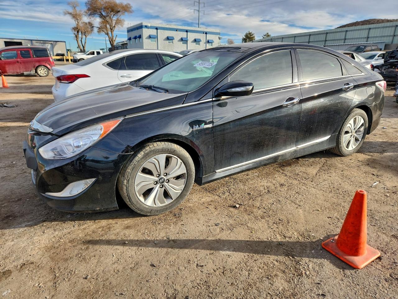 Lot #3309233621 2014 HYUNDAI SONATA HYB