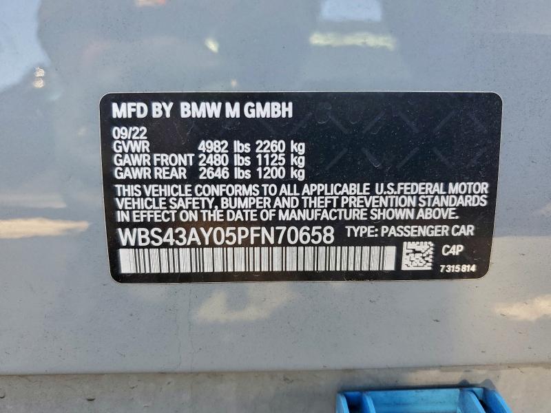 2023 BMW M3 COMPETI #3317717121