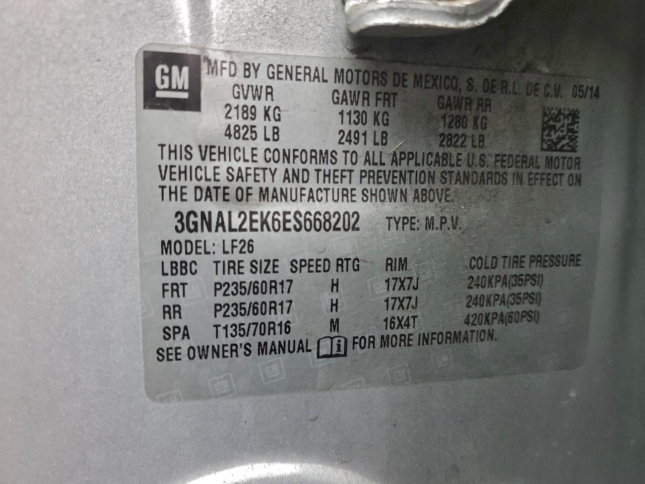 CHEVROLET CAPTIVA LS