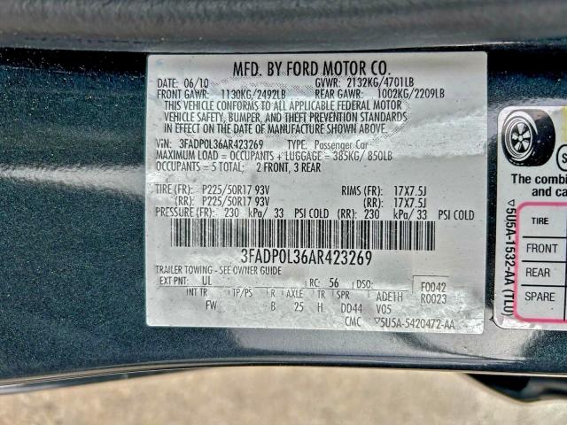 2010 FORD FUSION HYB #3304628945
