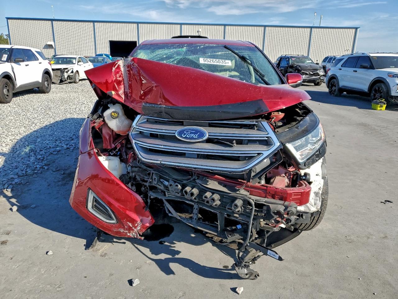 Lot #3308467308 2018 FORD EDGE TITAN