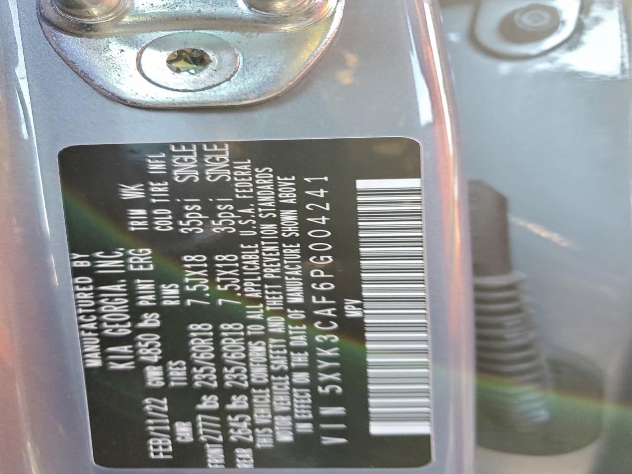 Lot #3316792410 2023 KIA SPORTAGE E