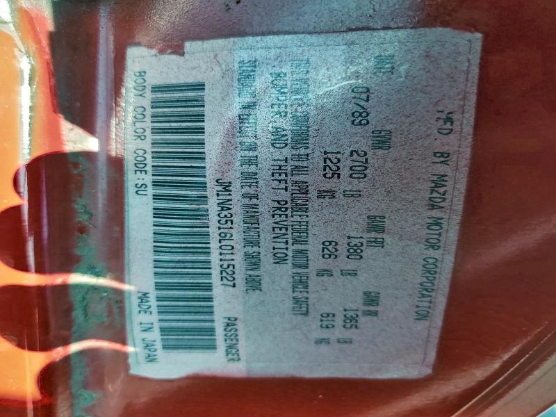 1990 MAZDA MX-5 MIATA #3316935075