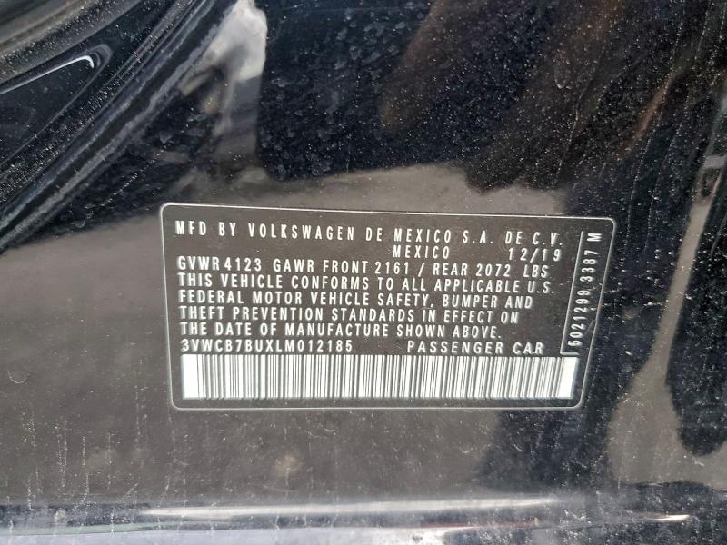 2020 VOLKSWAGEN JETTA S #3305397307