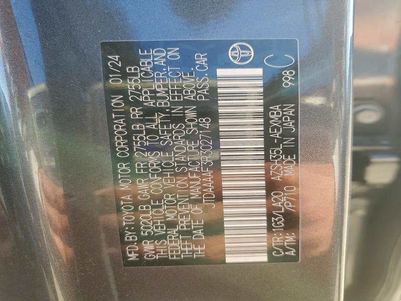 2024 TOYOTA CROWN XLE #3310307977