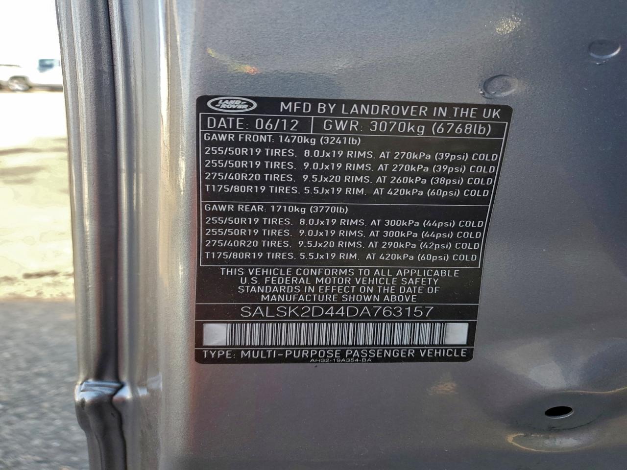 LAND ROVER RANGE ROVER HSE LUXURY